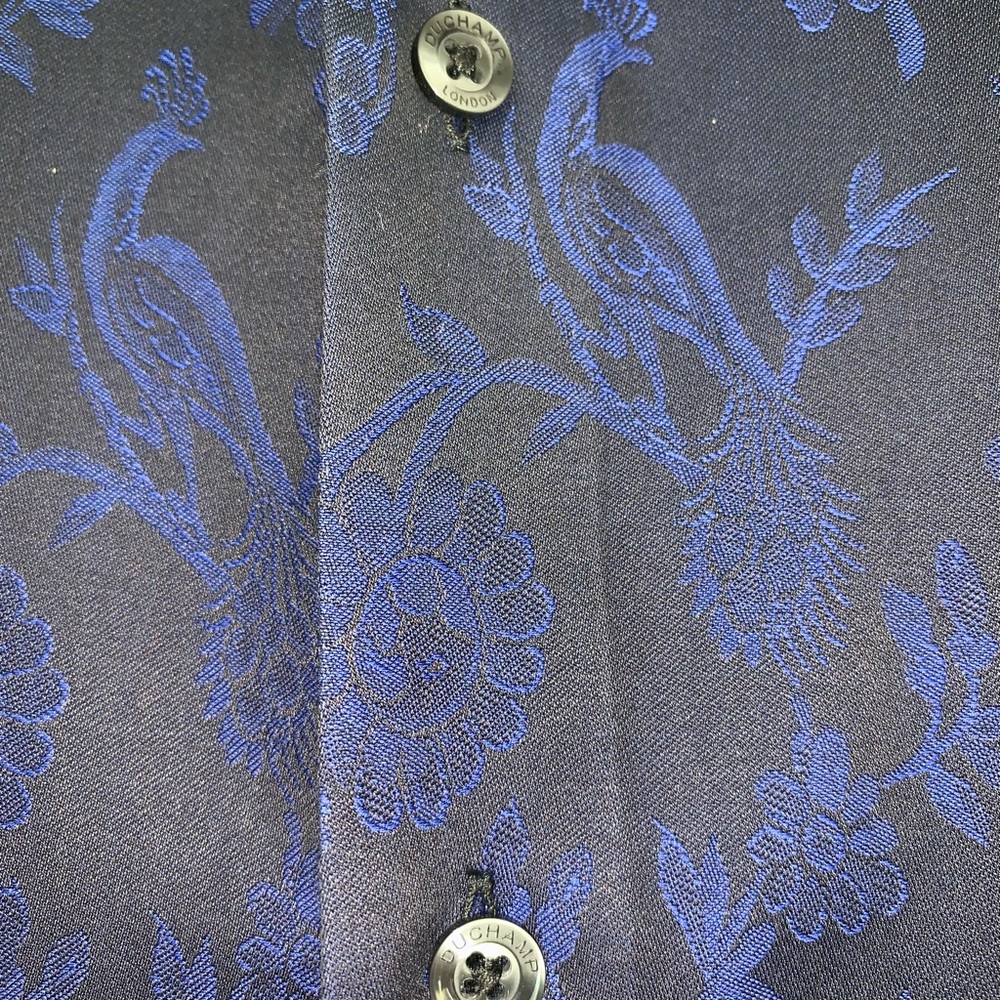 Duchamp London button front dress shirt 15” - Picture 5 of 7